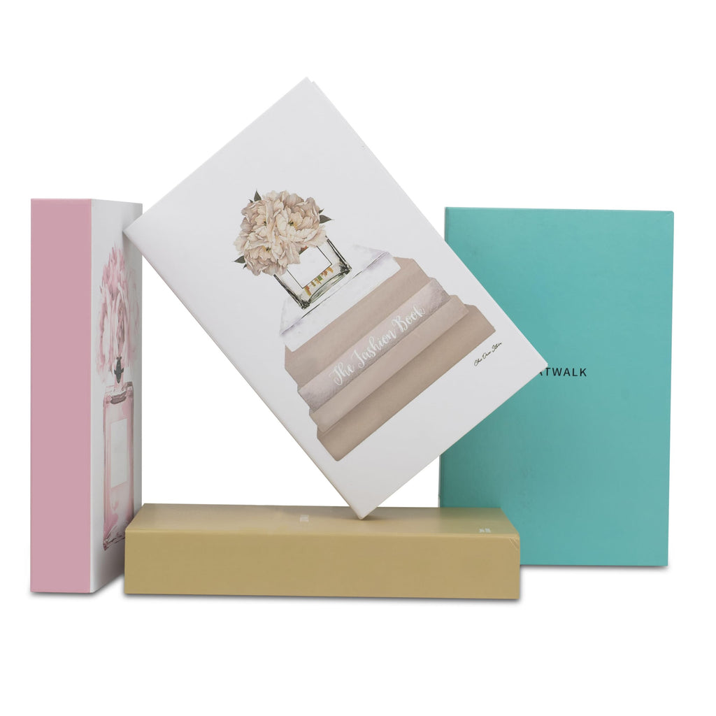 Decorative Book Boxes 4pcs