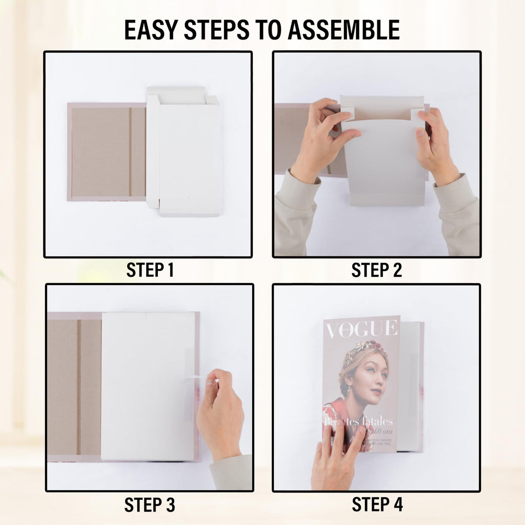 Decorative Book Boxes 4pcs