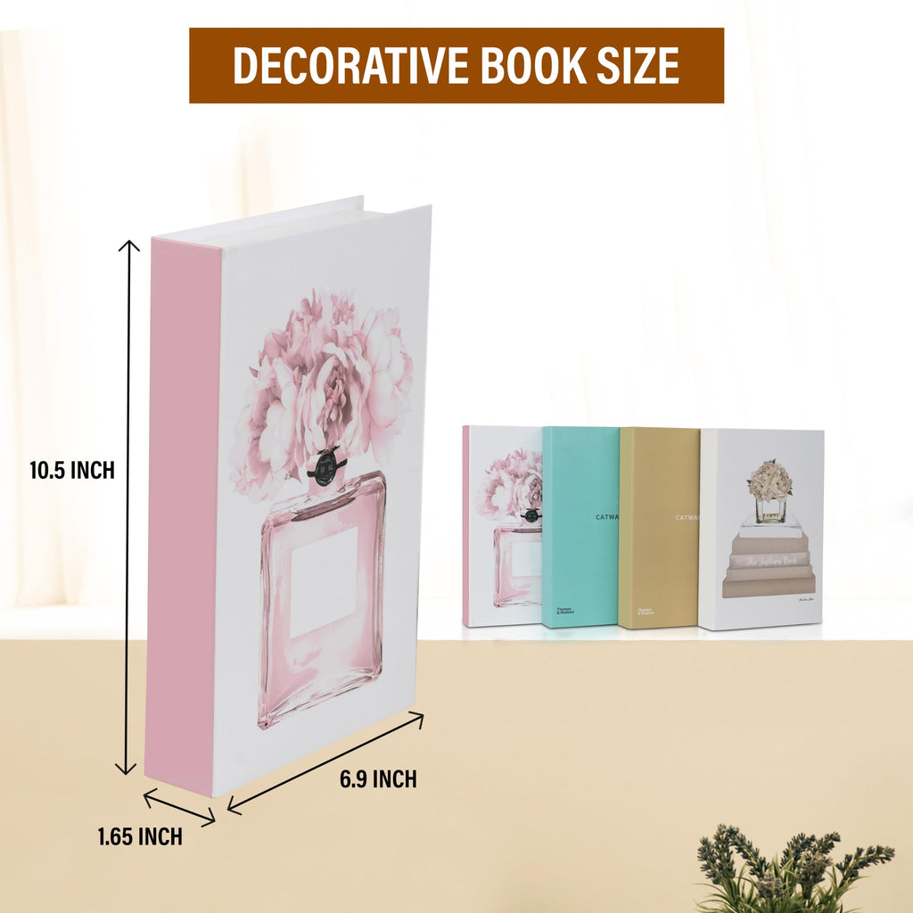Decorative Book Boxes 4pcs