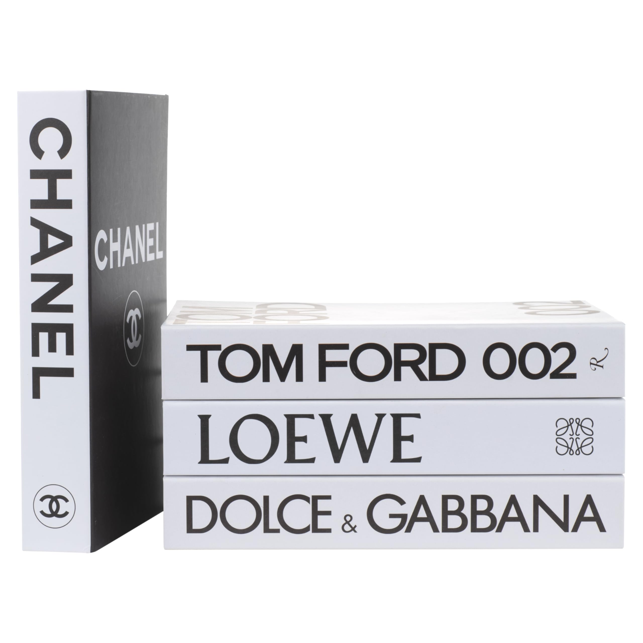 Decorative Book Boxes 4pcs