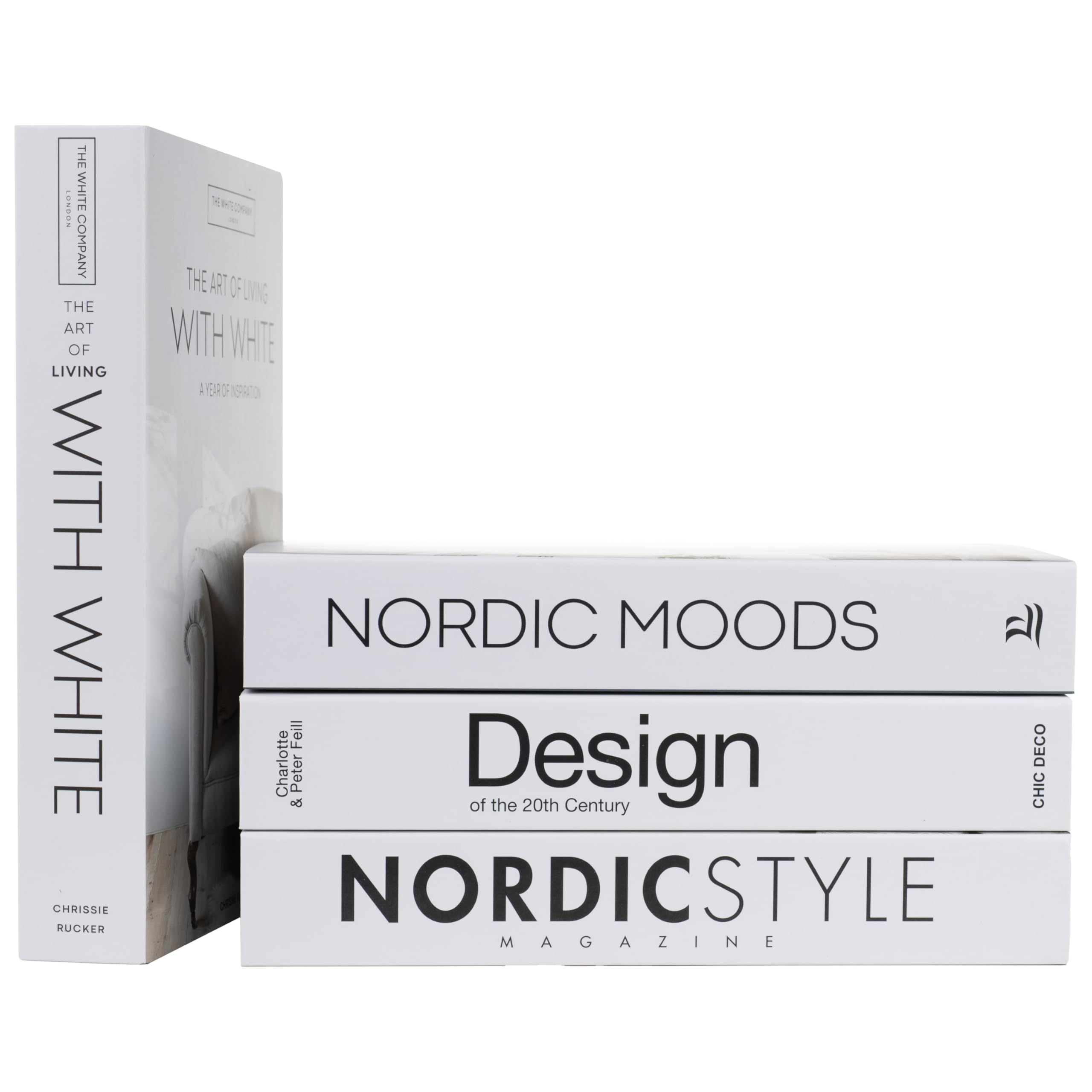 Decorative Book Boxes 4pcs