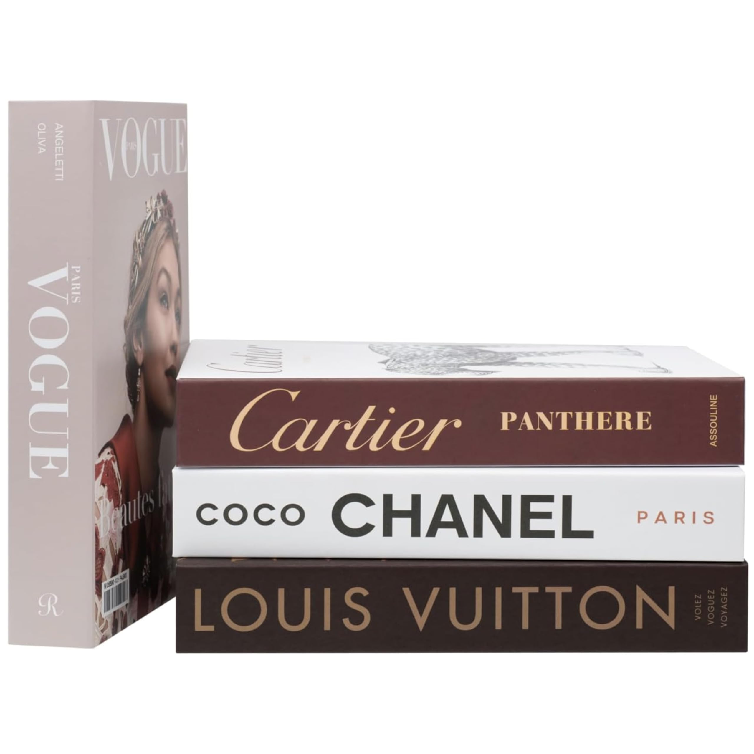 Decorative Book Boxes 4pcs