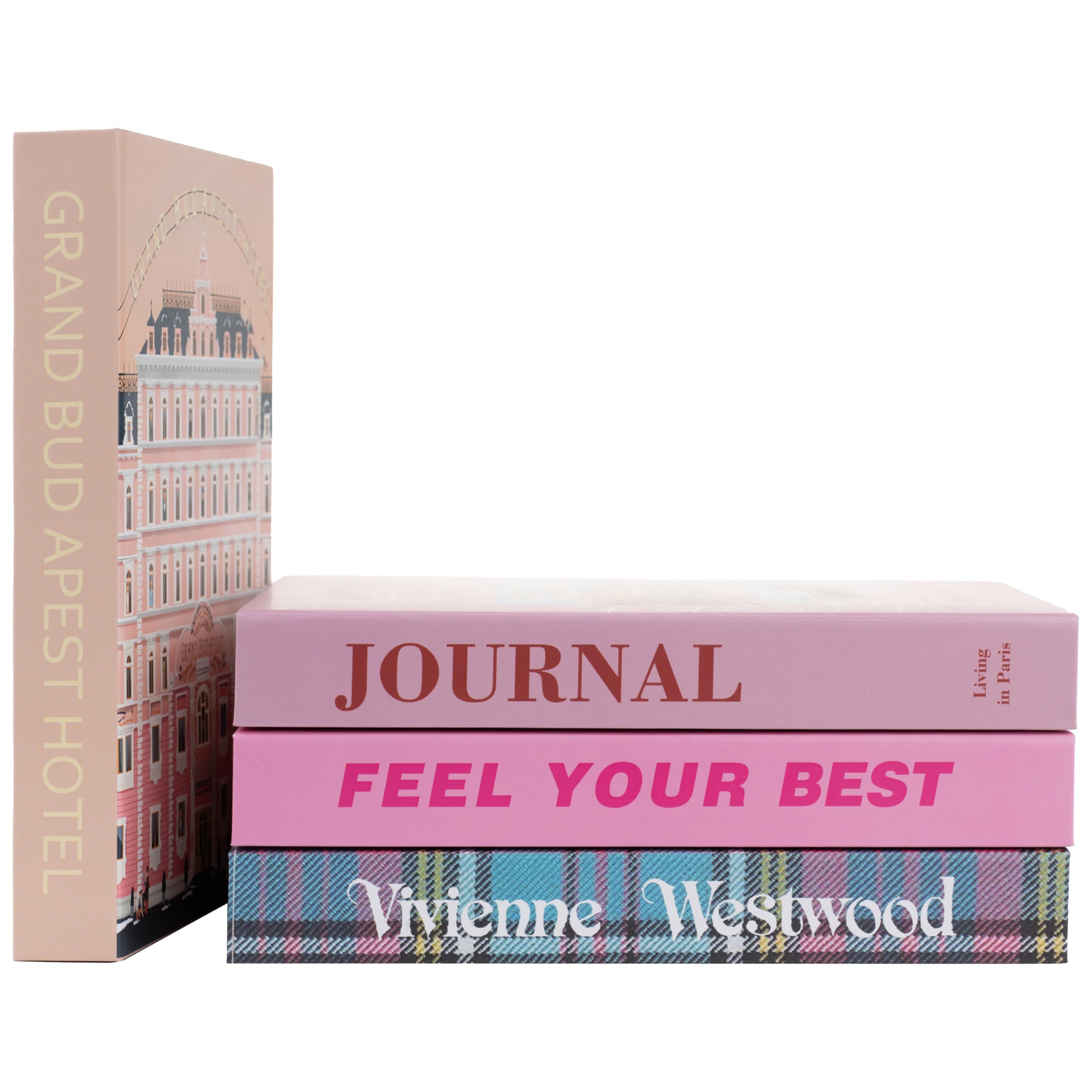 Decorative Book Boxes 4pcs