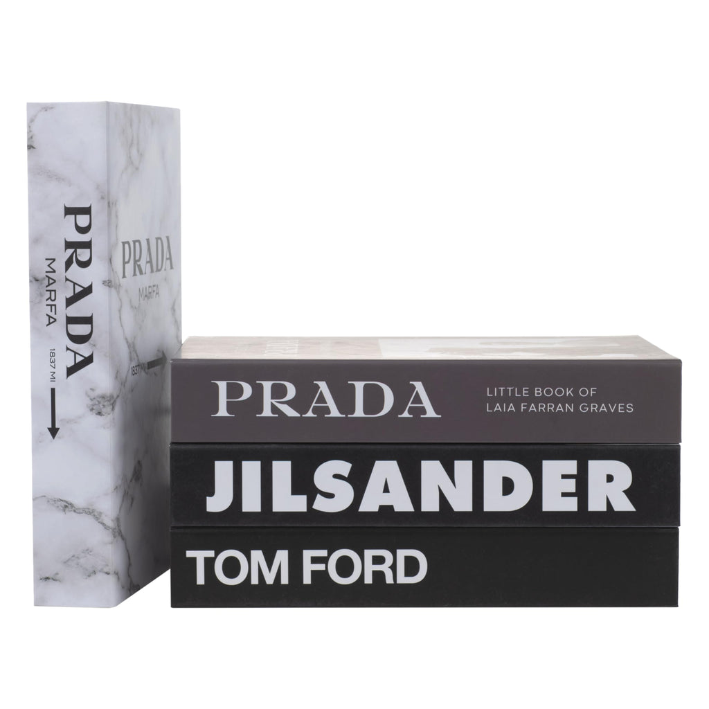 Decorative Book Boxes 4pcs