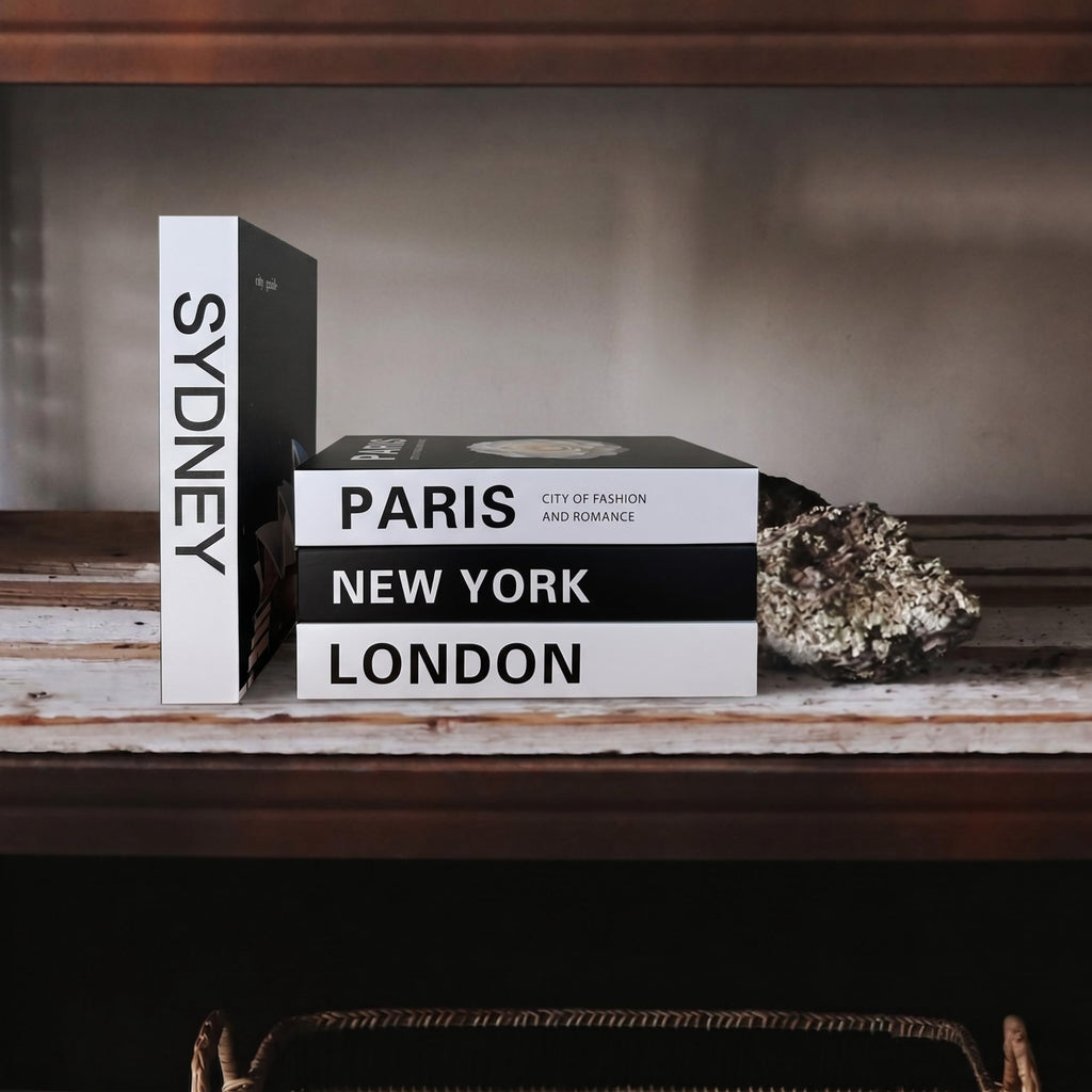 Decorative Book Boxes 4pcs