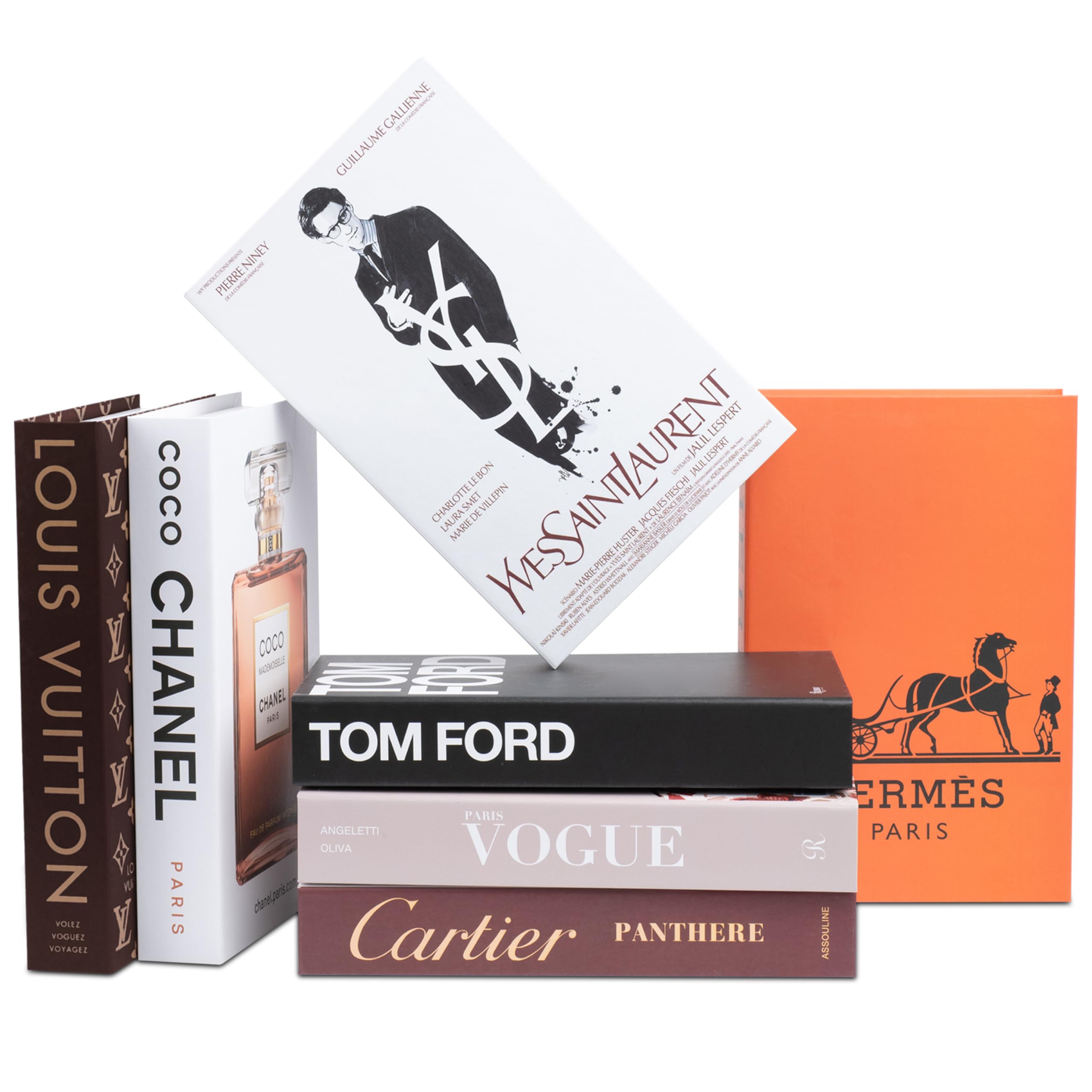 Decorative Book Boxes 4pcs