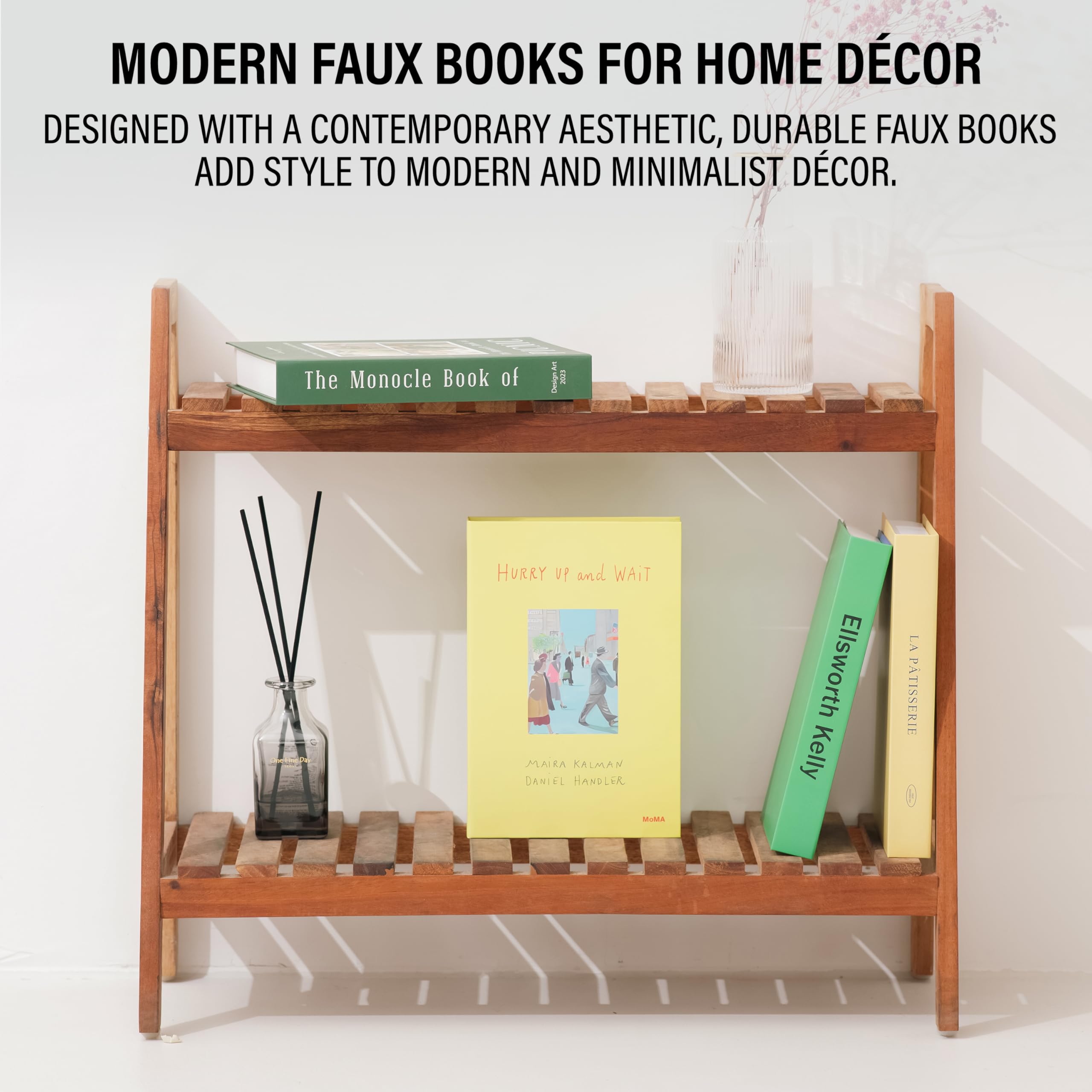 Decorative Book Boxes 4pcs