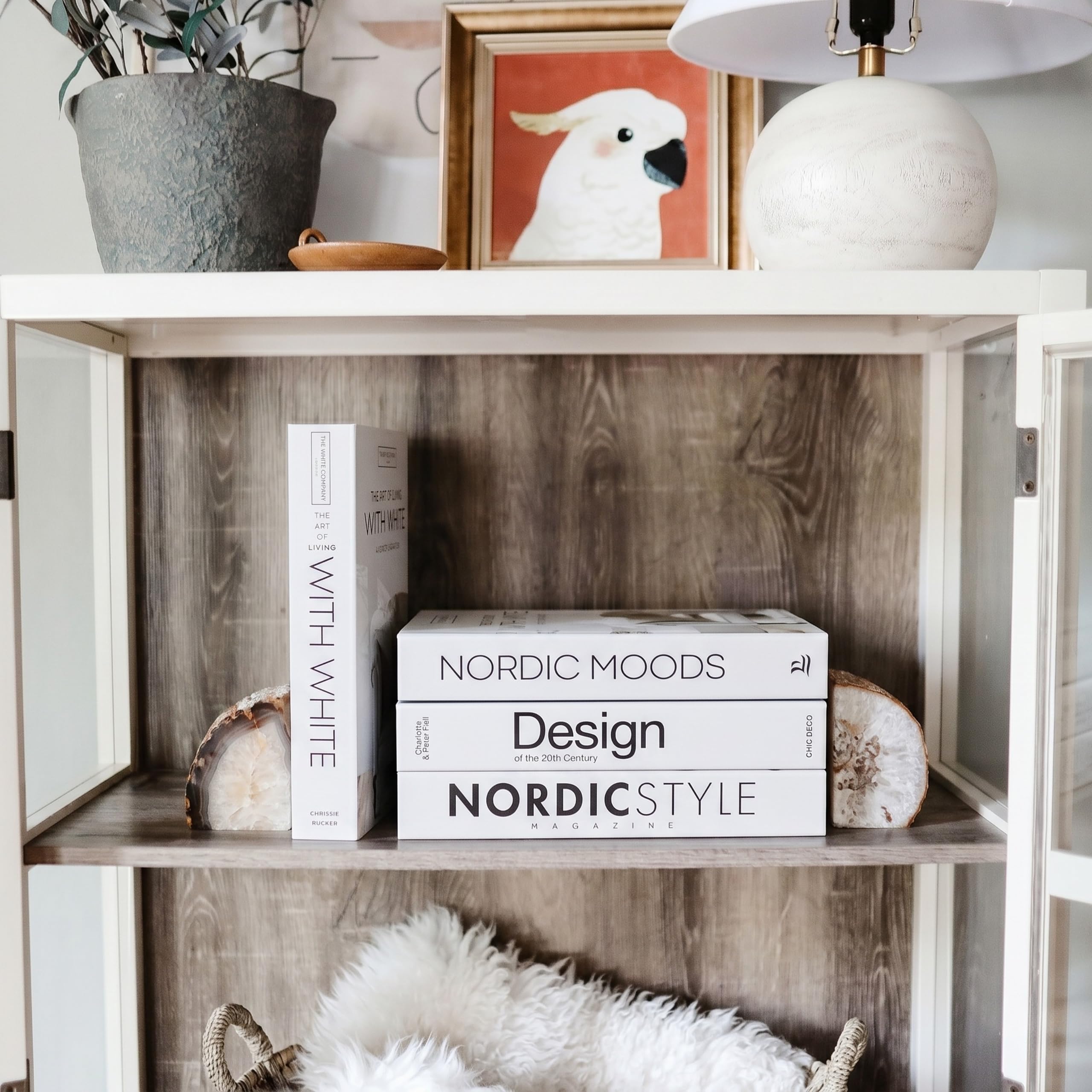 Decorative Book Boxes 4pcs