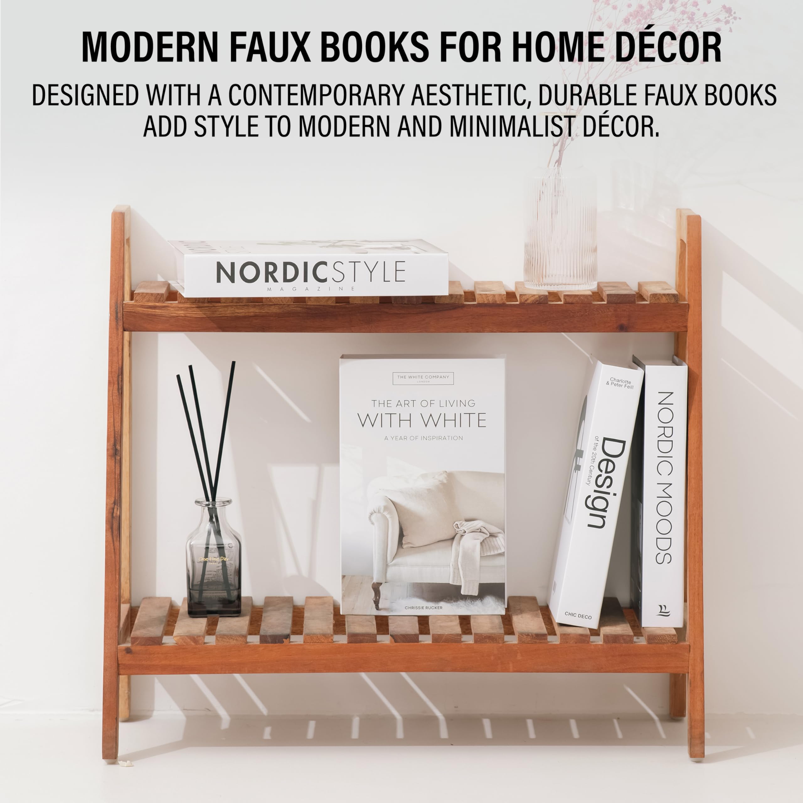 Decorative Book Boxes 4pcs