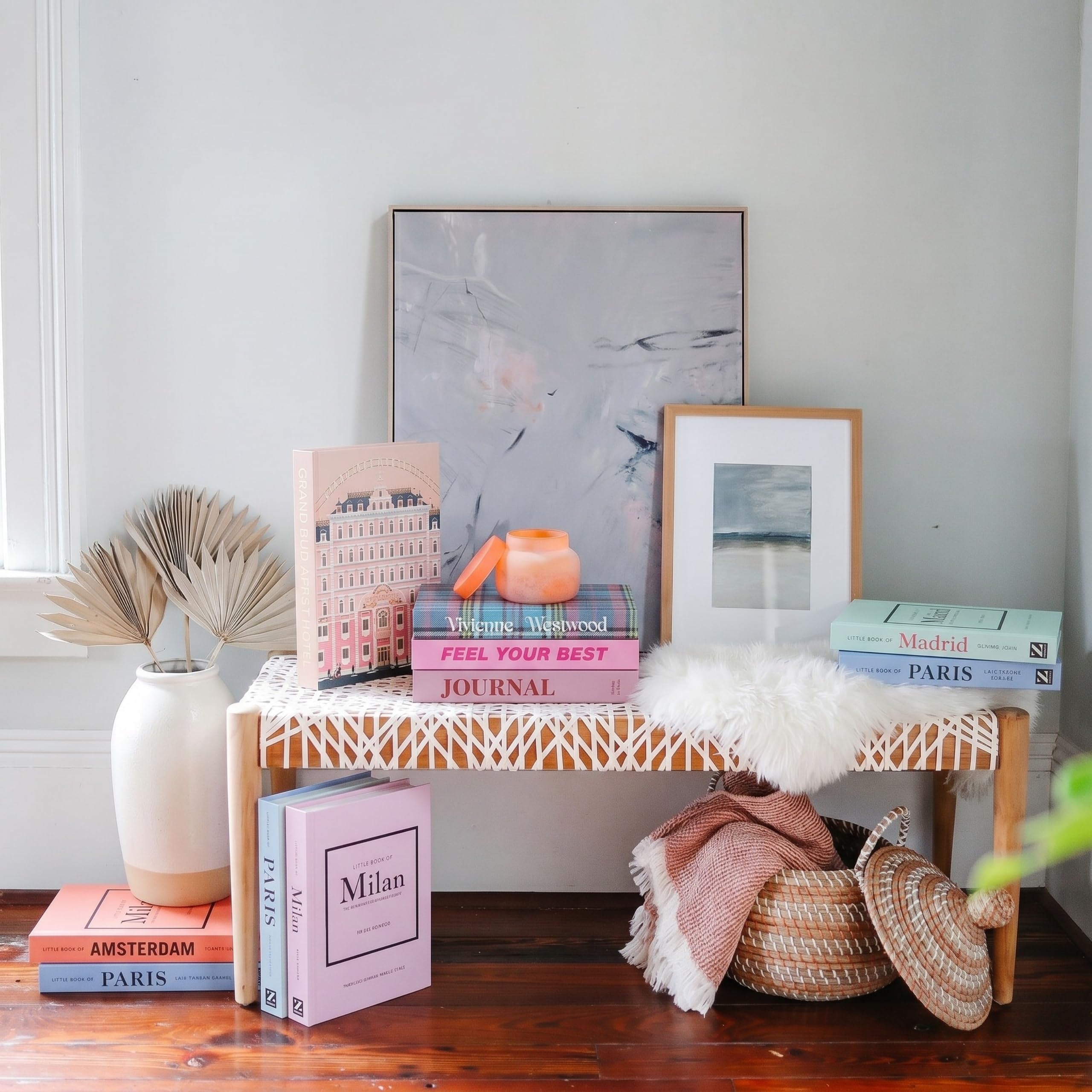 Decorative Book Boxes 4pcs