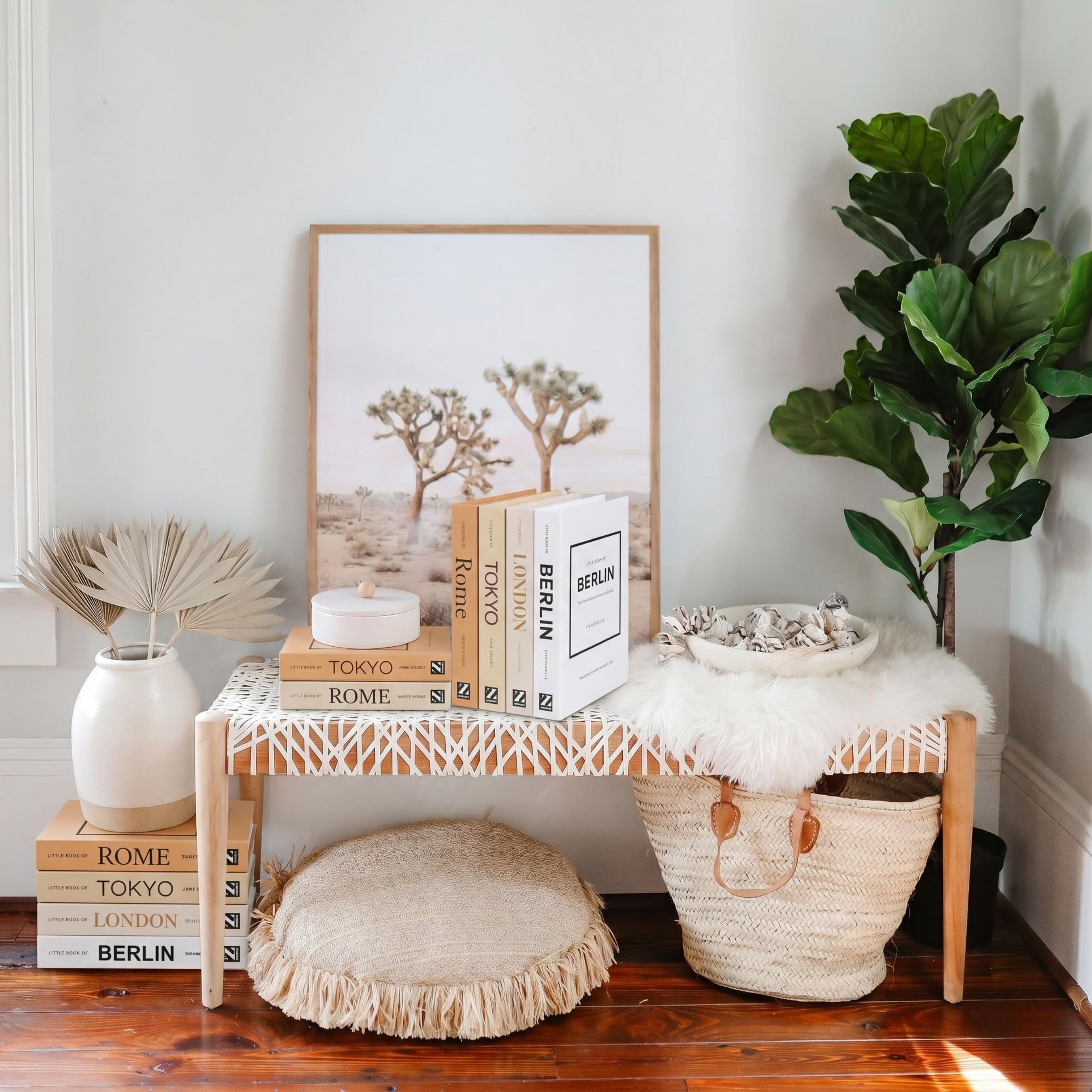 Decorative Book Boxes 4pcs